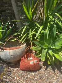 Harvey Peep-Eyes Bag - Peach - Cie Cie + Co